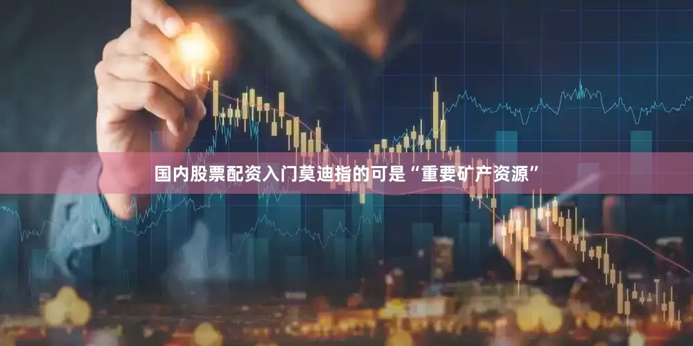 国内股票配资入门莫迪指的可是“重要矿产资源”