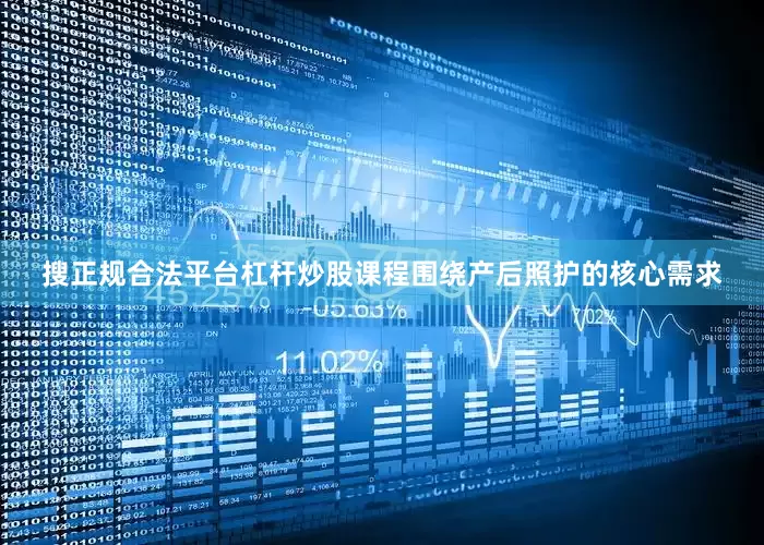 搜正规合法平台杠杆炒股课程围绕产后照护的核心需求